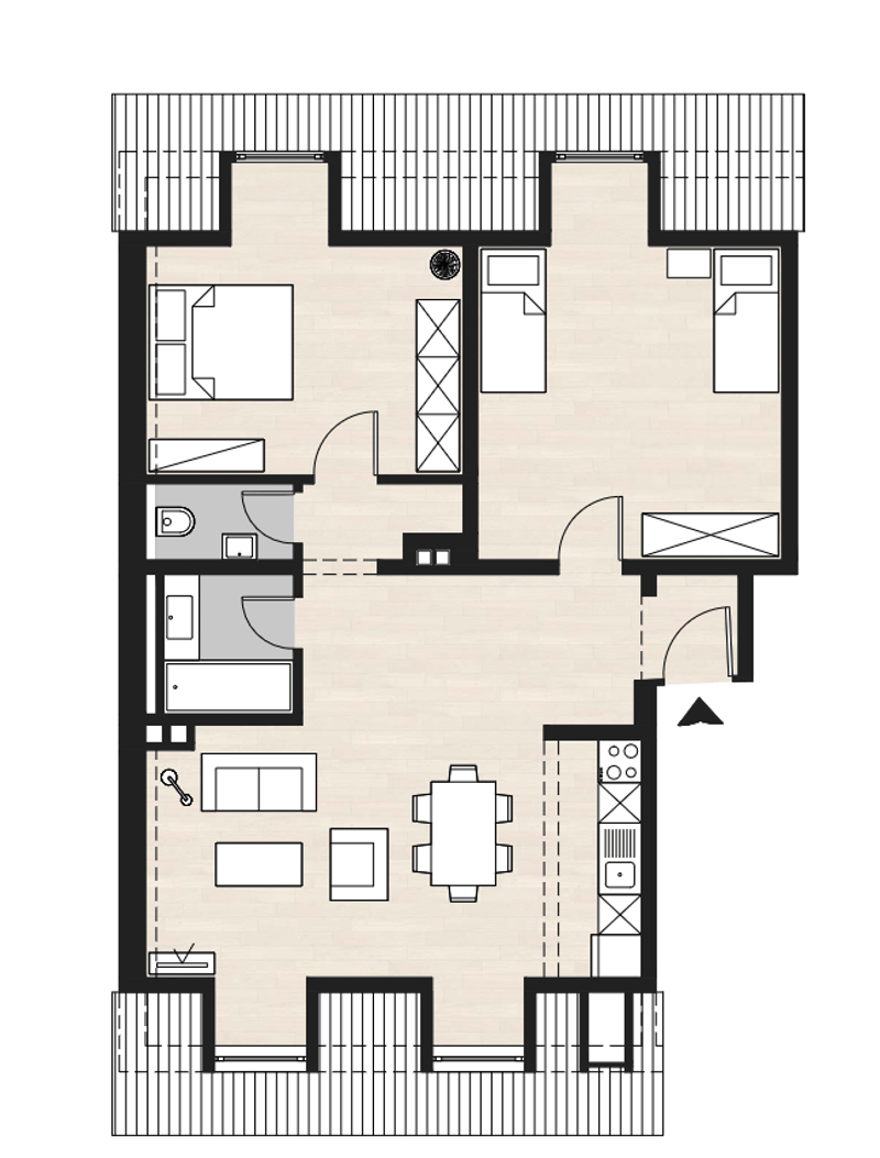 Modern Furnished 3.5-Room Apartment in Zürich's Prestigious 8008 District (12)