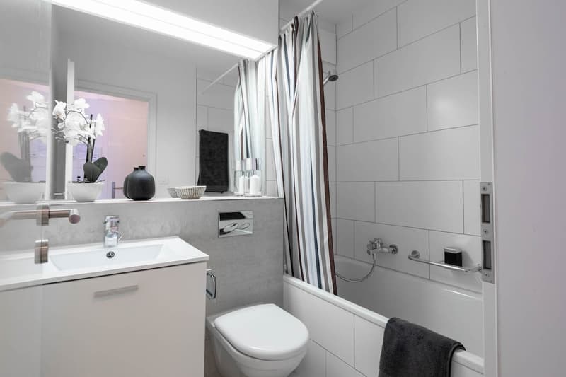 Furnished Studio Apartment in Zurich Wiedikon – Balcony, Cleaning Service (3)