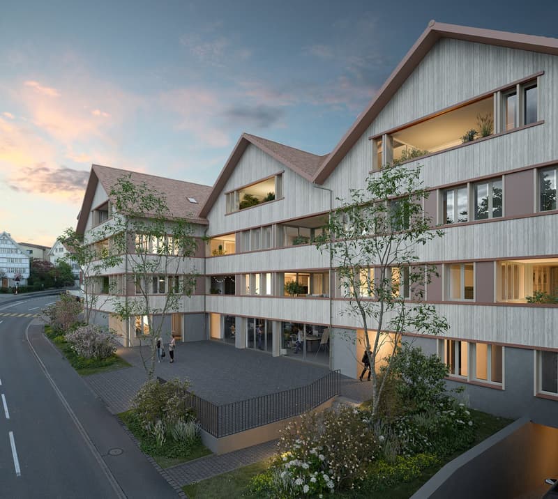 exklusive 4.5-Zimmer-Dachwohnung 3.3 in Speicher "Appenzellerhof" (2)