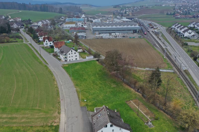 Bauland für Mehrfamilienhaus (1'529 m²) Niederweningen (2)