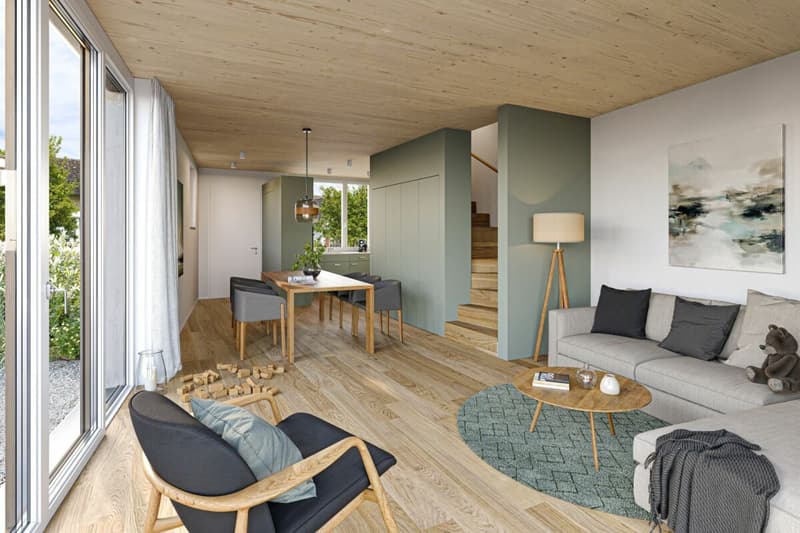 Case a schiera individuali a Stetten (5)