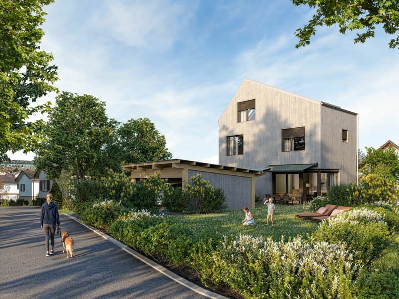 Case a schiera individuali a Stetten (2)