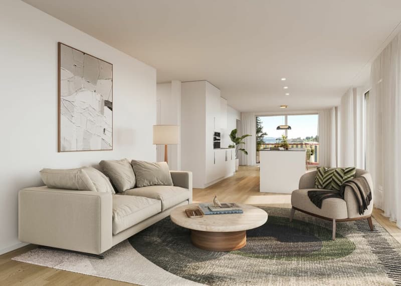 «Seeluft» Boniswil - Appartement de 4,5 pièces au 2e étage près du Hallwilersee (4)