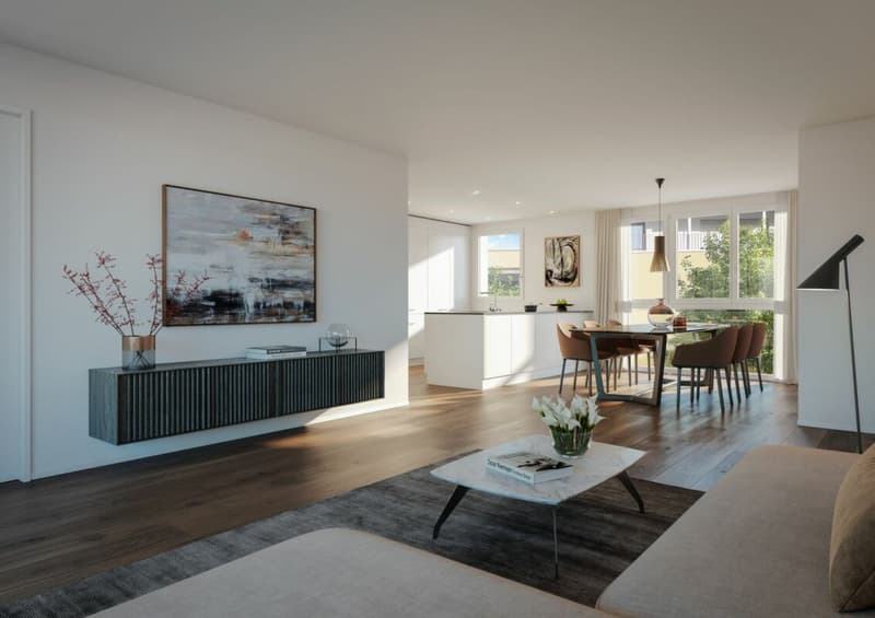 Arriver et s'épanouir : appartement de jardin Lindenpark (3)