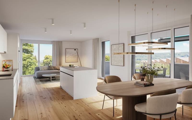 Modern owner-occupied apartment with perfect public transport connection (6)