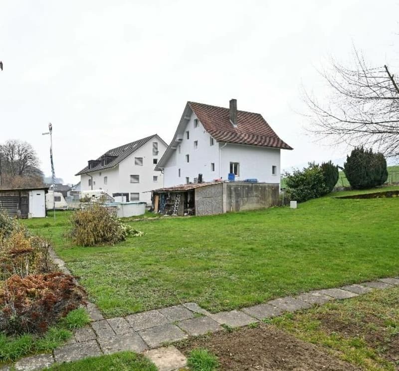 Building land with existing object Niederweningen (7)