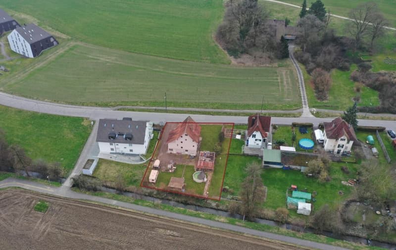 Building land with existing object Niederweningen (5)