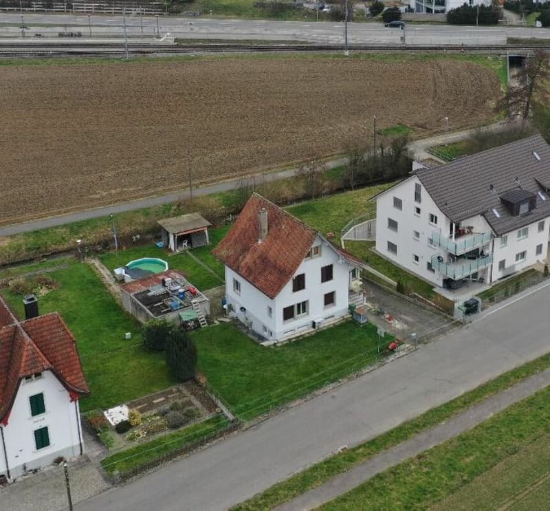 Building land with existing object Niederweningen (4)