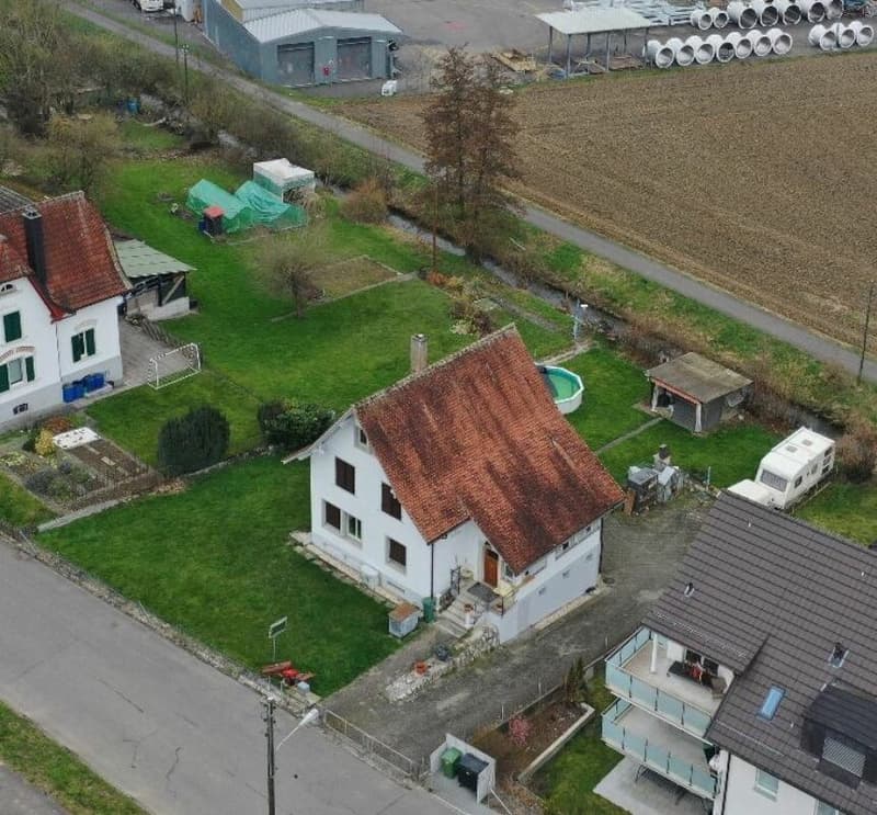 Building land with existing object Niederweningen (6)