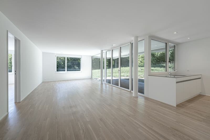 Moderne Eigentumswohnung mit eigenem Garten: 120 m² pures Grün (2)