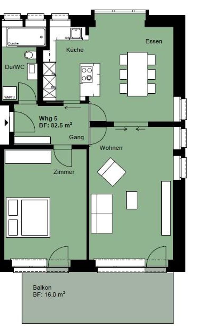 Horizon Lake View - Appartamento di 2,5 locali in posizione ideale a Zurigo (12)