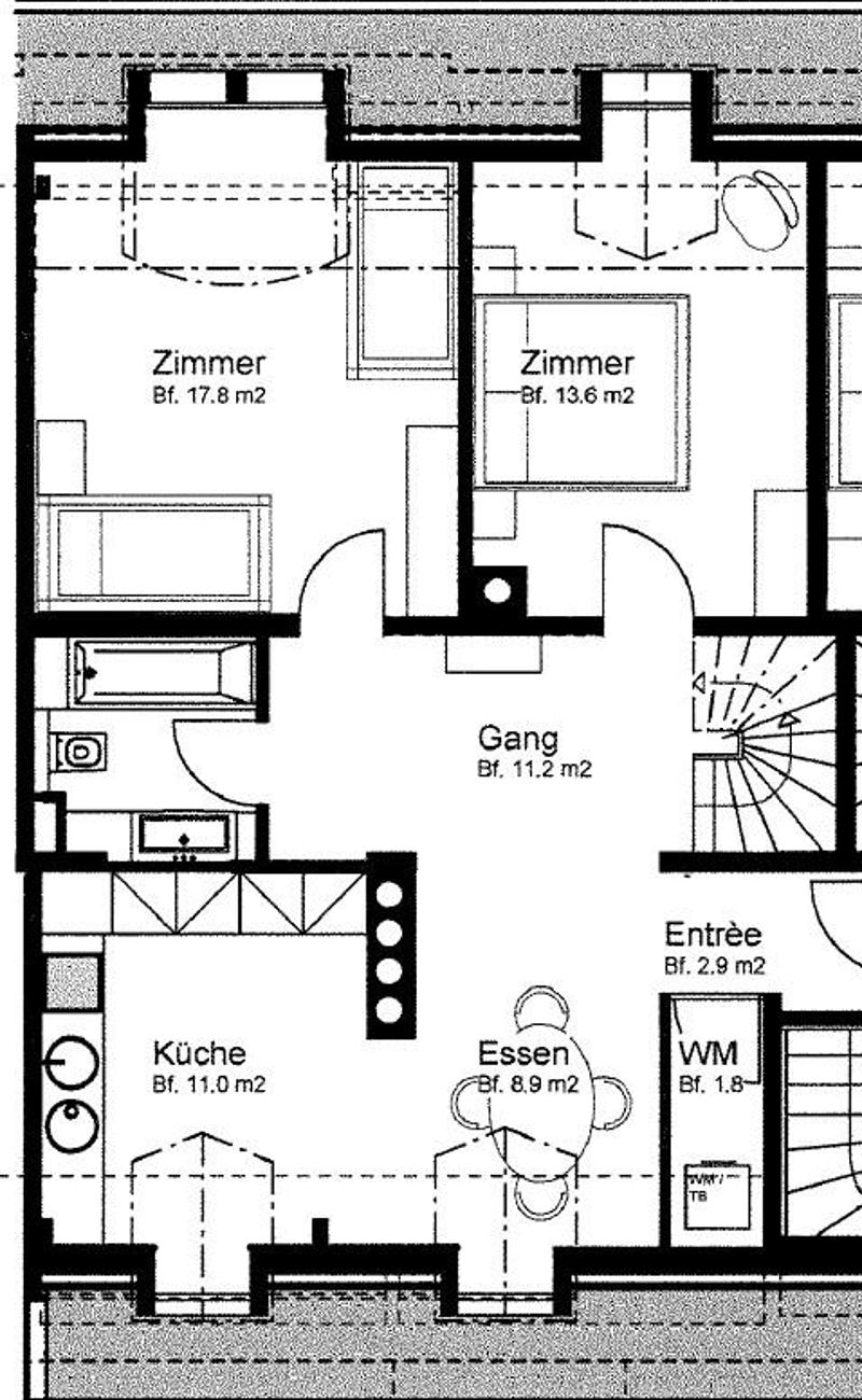 charmante 3.5 Zimmer-Maisonettewohnung in Zürich (12)
