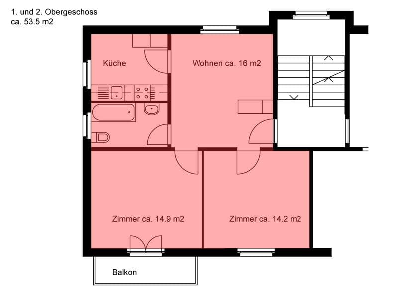 befristete 2.5 Zimmerwohnung in Winterthur (9)