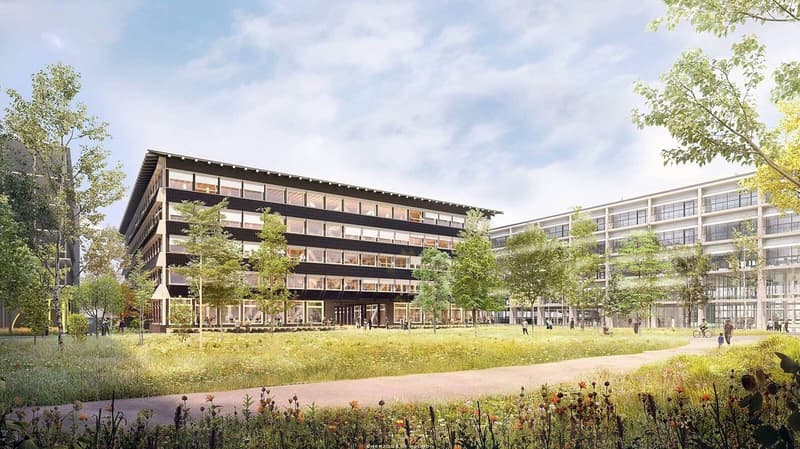 Dove funzionano gli uffici. Campus principale, Basilea. (2)