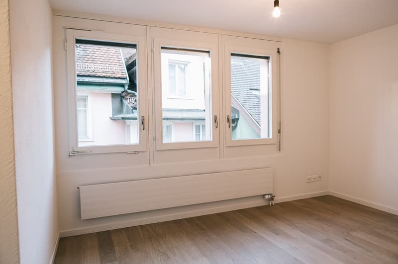 Gästezimmer in Richtung Schmiedgasse