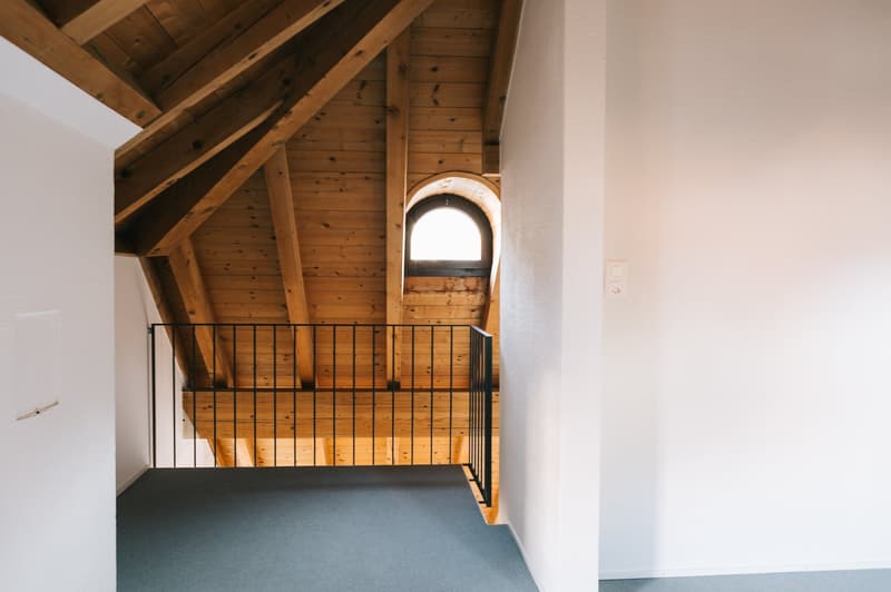 Galeriezimmer in Richtung Wohnzimmer