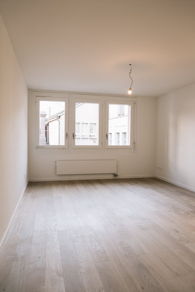 Schlafzimmer zum Innenhof