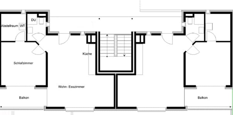 2.5 Zi-Wohnung, zentrale Lage beim Bahnhof (7)
