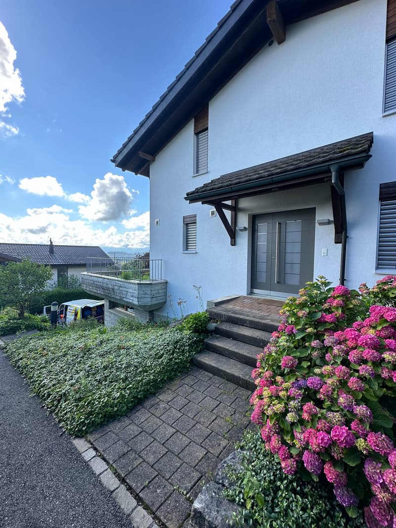 Modernes Einfamilienhaus mit grossem Garten und Balkon! (1)
