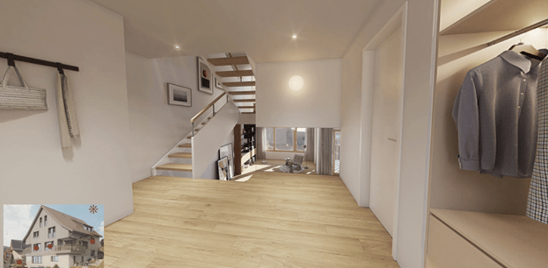 Apartment with single-family house character in best hillside location (3)