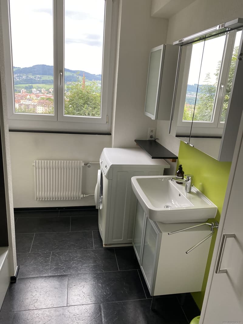 Badezimmer mit eigener WM