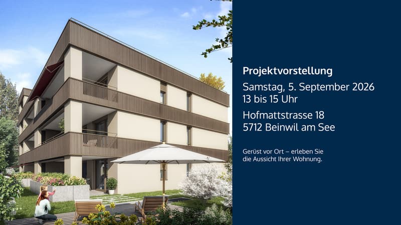 4½-Zimmer-Wohntraum mit Seesicht - Loggia und Balkon inklusive (1)