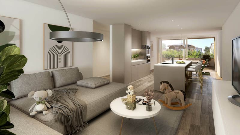 4½-Zimmer-Wohntraum mit Seesicht - Loggia und Balkon inklusive (4)