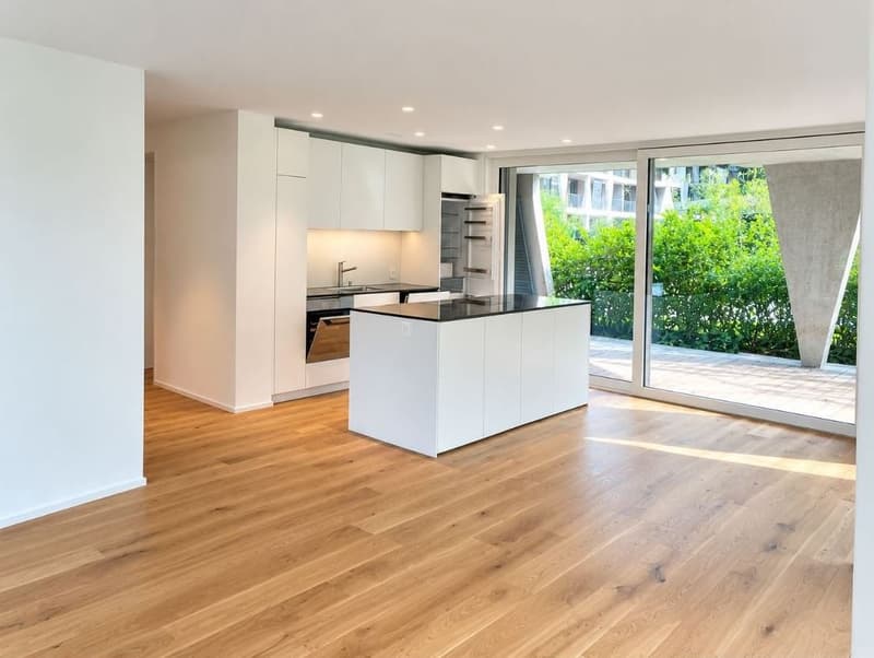 Moderne 3.5-Zimmer-Neubauwohnung im Erdgeschoss in Maienfeld (1)