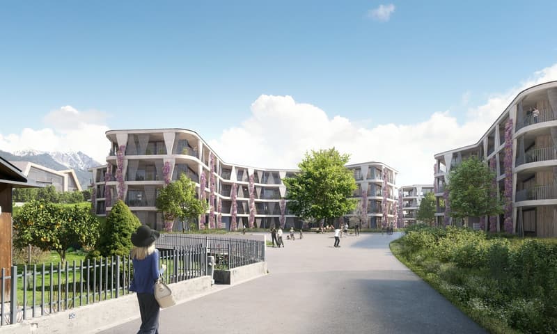 Modern 3.5-room new apartment on the ground floor in Maienfeld (4)