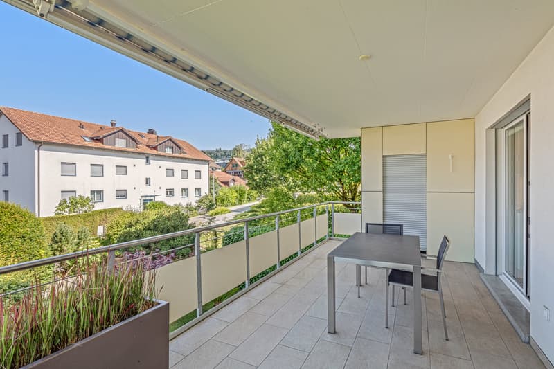 Gedeckter Balkon
