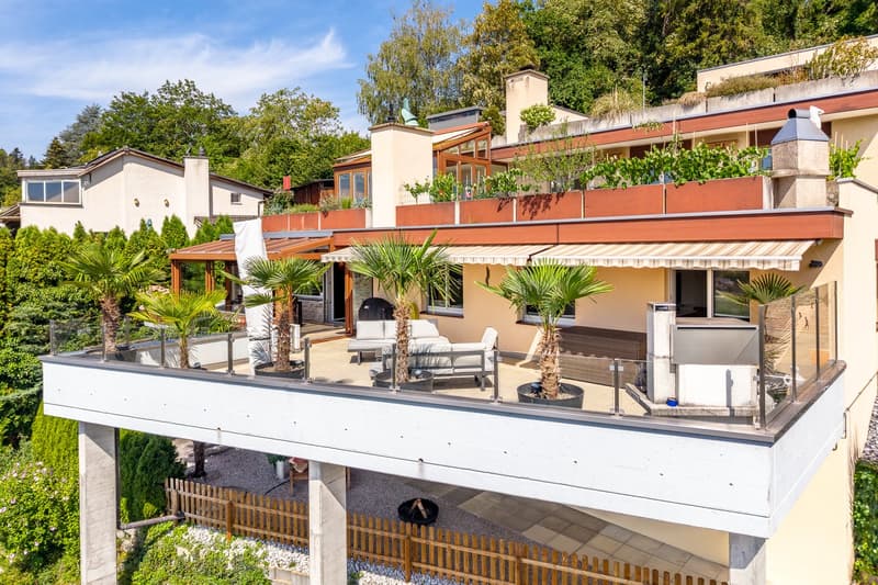 Hochwertiges Terrassenhaus mit Panoramablick in Rudolfstetten-Friedlisberg (2)