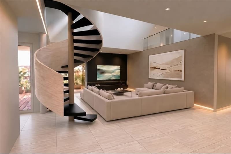 Exklusive 6 1/2-Zimmer Neubau-Dachwohnung (3)