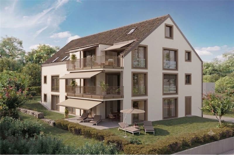 Exklusive 7 1/2-Zimmer Neubau-Dachwohnung (1)