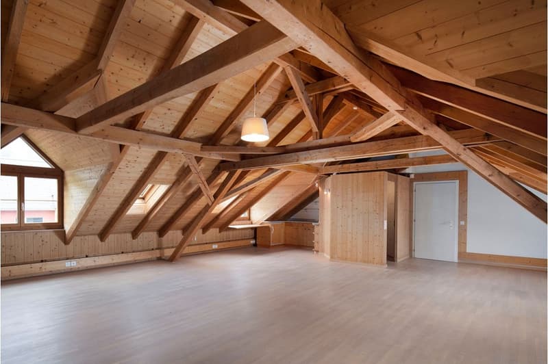 Charming attic apartment with studio (9)