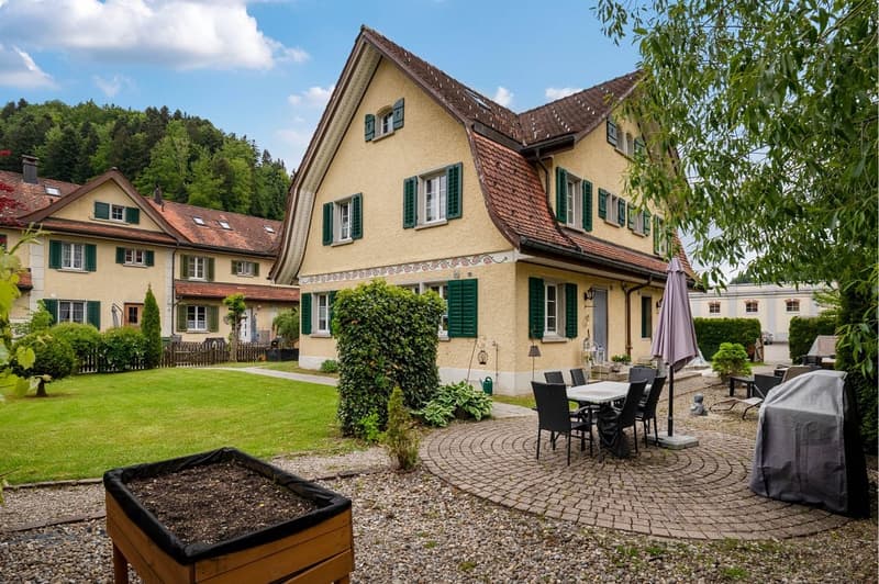 Quiet, sunny location, directly on the Töss (2)