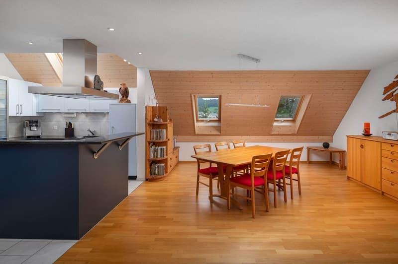 Gepflegte, grosszügige Dachwohnung (4)