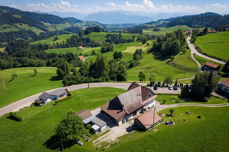 Gemütlich Leben und Geniessen mit Bergsicht in der Gemeinde Bäretswil (3)