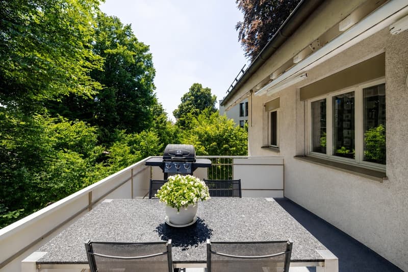 4.5-Zimmer-Wohnung mit Balkon und Garten (1)
