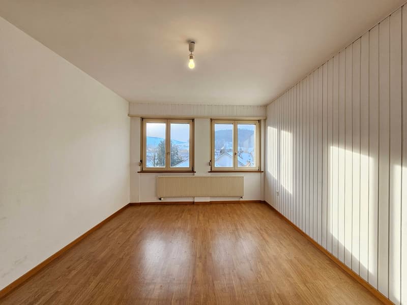 3.5 room apartment with mountain view in Courrendlin (7)