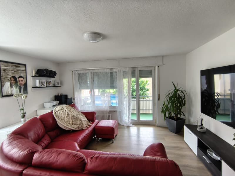 Appartement confortable de 3,5 pièces avec balcon dans un quartier calme à louer (18)