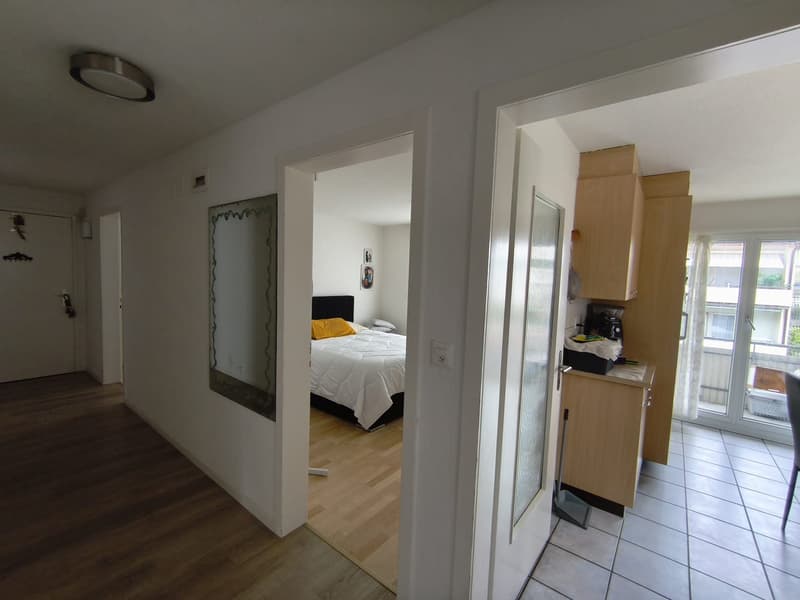 Appartement confortable de 3,5 pièces avec balcon dans un quartier calme à louer (5)