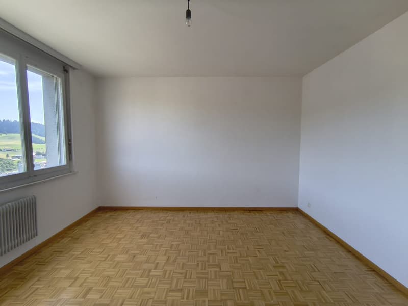 Appartement entièrement repeint lumineux de 3 pièces avec vue, au 4ème étage à Le Locle (18)