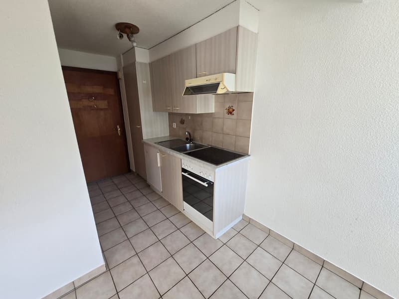 Bright studio on the 5th floor in Sion, available immediately (4)