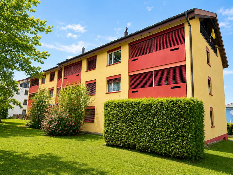 Helle 4.5-Zimmer-Wohnung im Erdgeschoss mit Balkonsitzplatz! (1)