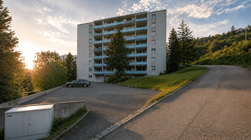 Appartamento accogliente di 3,5 locali con fascino gradevole e balcone! (1)