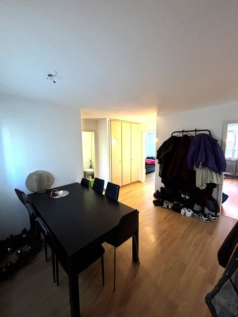 Appartamento accogliente di 3,5 locali con fascino gradevole e balcone! (7)