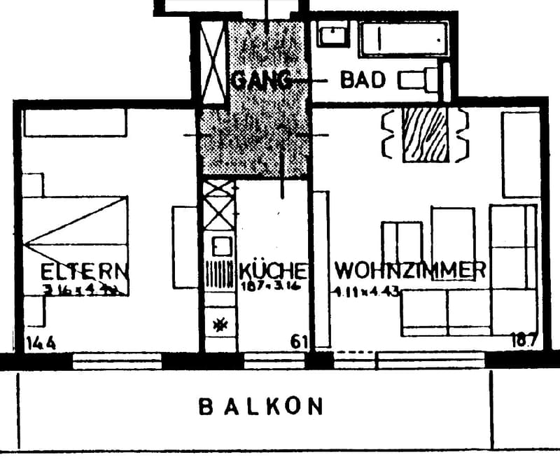 BEFRISTET: 2 Zimmerwohnung in Zürich-Altstetten (8)