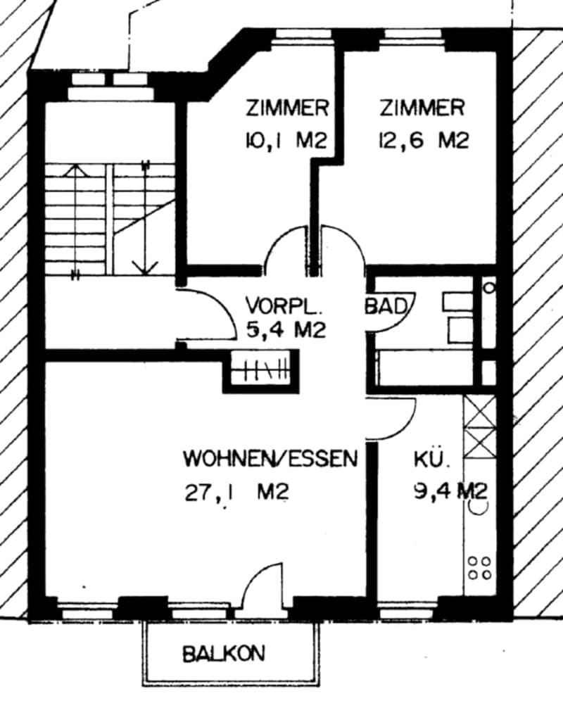 TEMPORAIRE : Merveilleux appartement 3 pièces dans un emplacement très central (6)