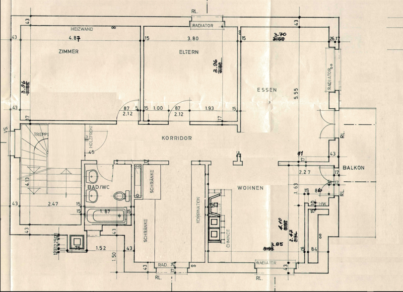 Stilvolle 4-Zimmer-Altbauwohnung mit Balkon in Zürich-Oerlikon (12)