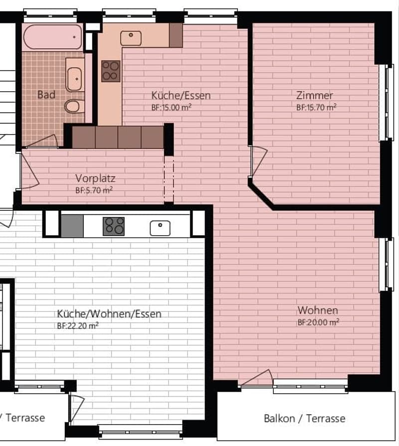 Moderne und helle 2.5 Zimmer-Wohnung Nähe Uetliberg (6)